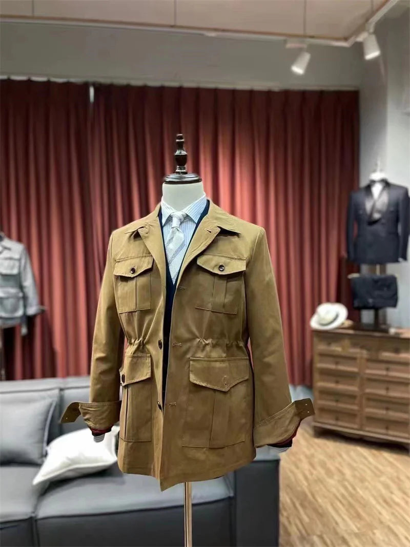 CAMBRIDGE COTTON BLEND JACKET