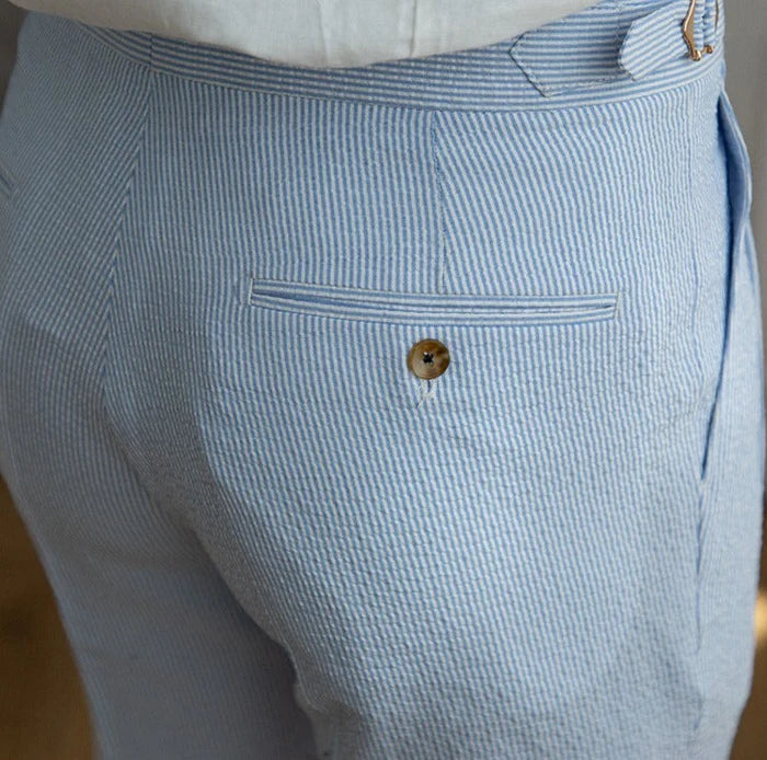 LEVANT SEERSUCKER TROUSERS