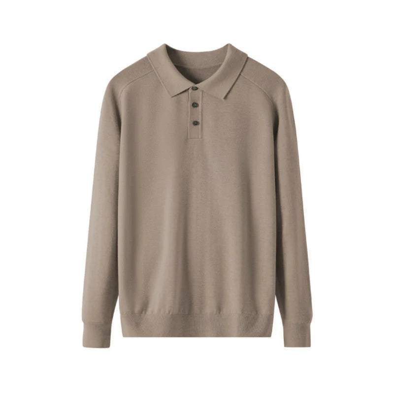 ASCOT BOTTOM WOOL POLO