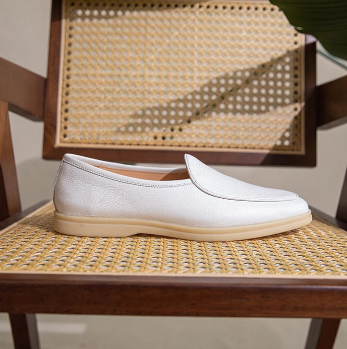 SANDIER SUEDE/LEATHER LOAFER