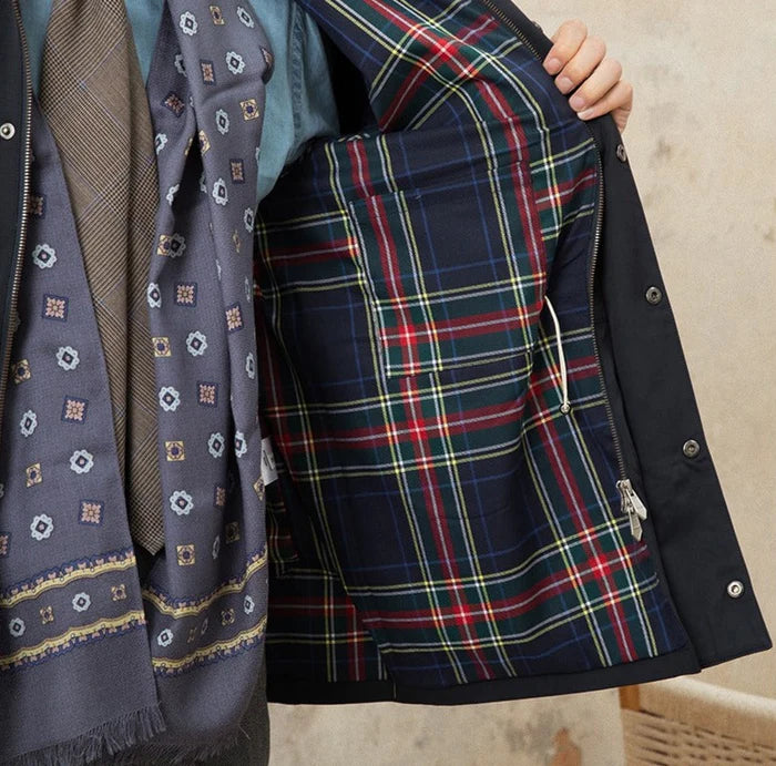 GENEVA COTTON BLEND WATERPROOF CORDURAY JACKET