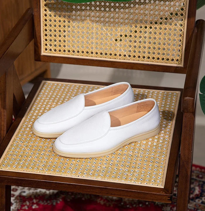 SANDIER SUEDE/LEATHER LOAFER