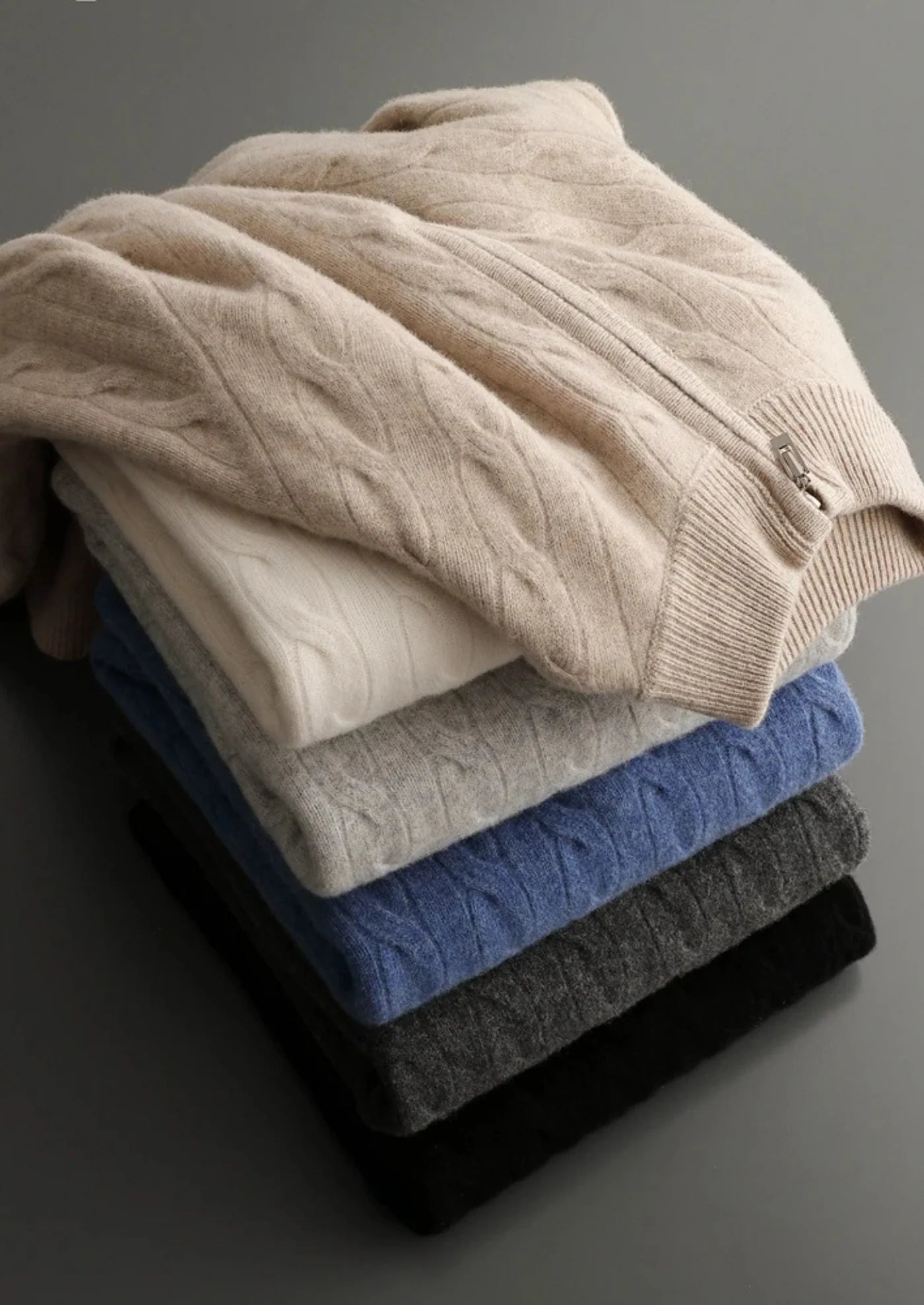 TRIESTE WOOL CABLE CLASSIC