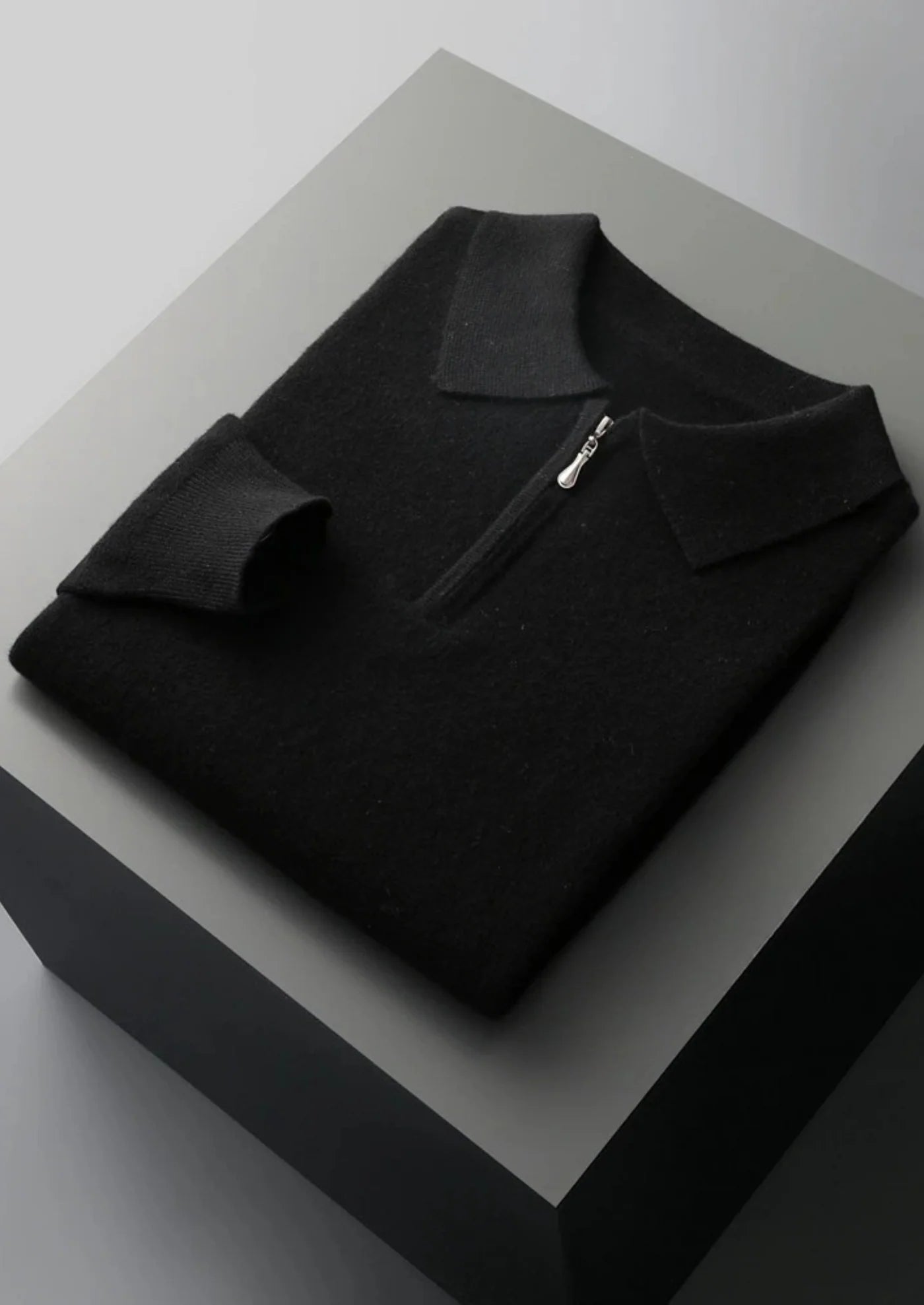 SAVILE CLASSIC 100% CASHMERE POLO