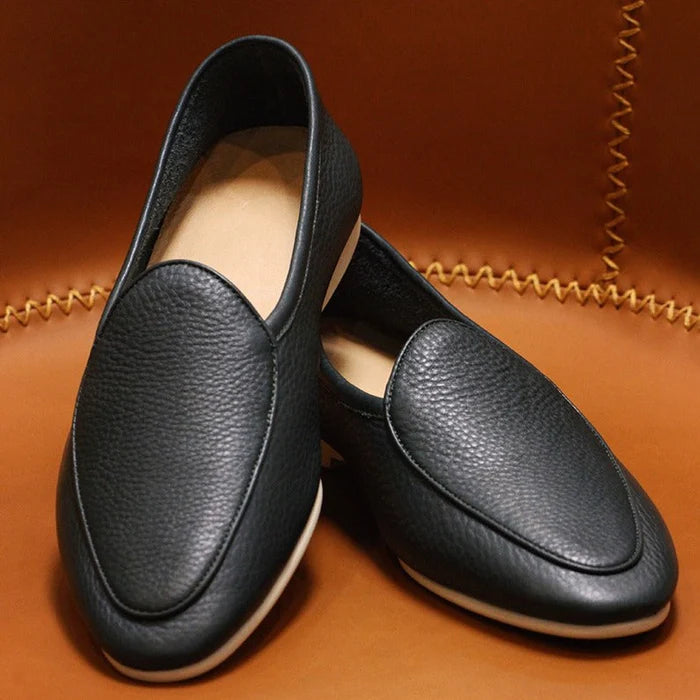 SANDIER SUEDE/LEATHER LOAFER