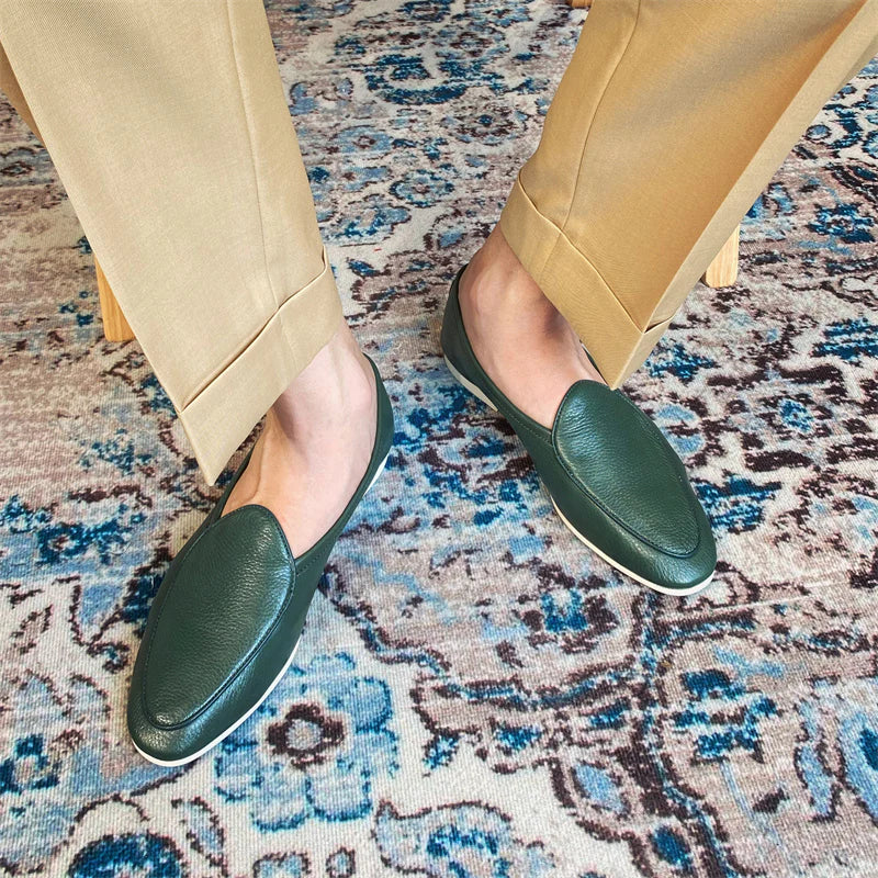 SANDIER SUEDE/LEATHER LOAFER