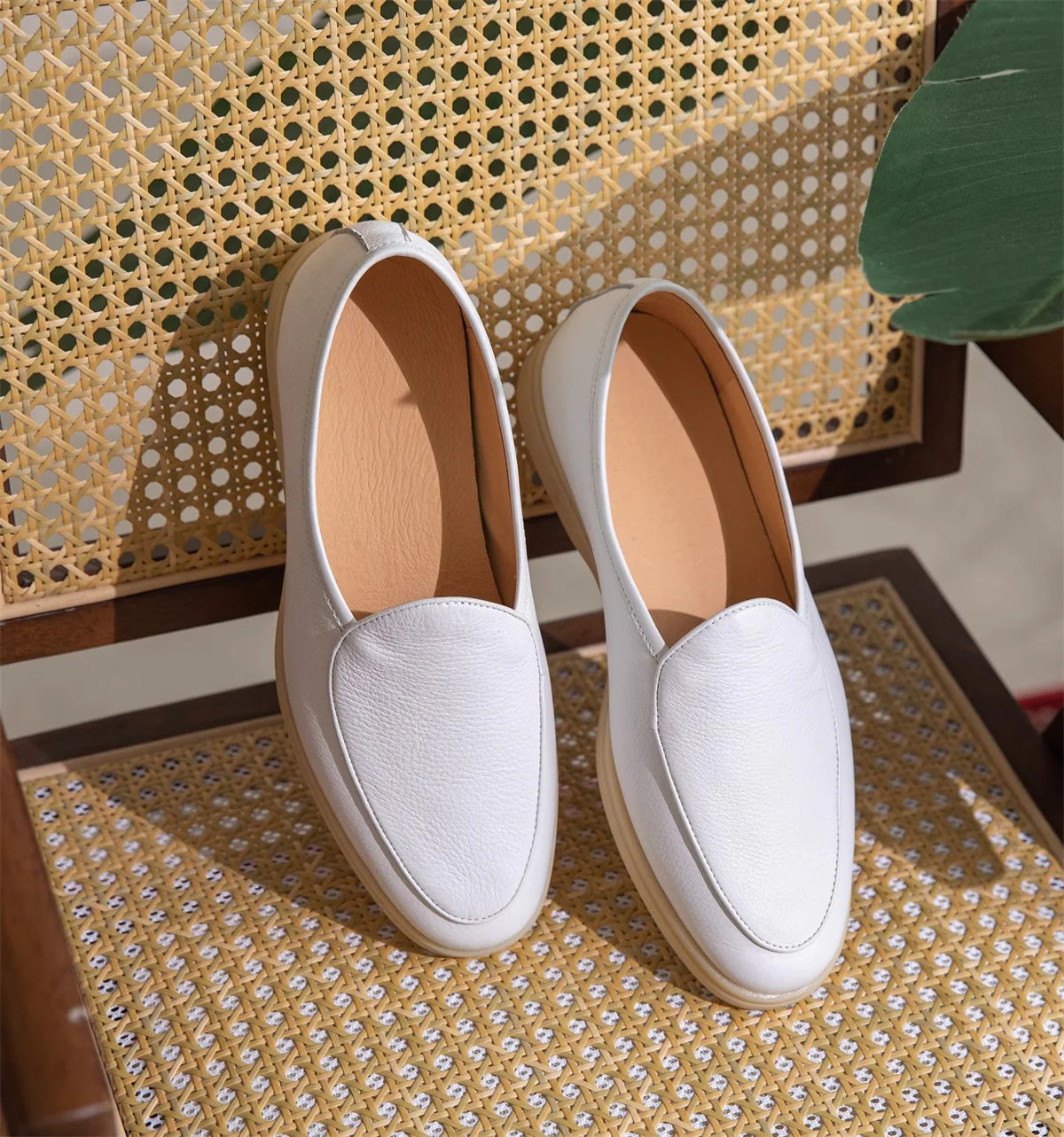 SANDIER SUEDE/LEATHER LOAFER