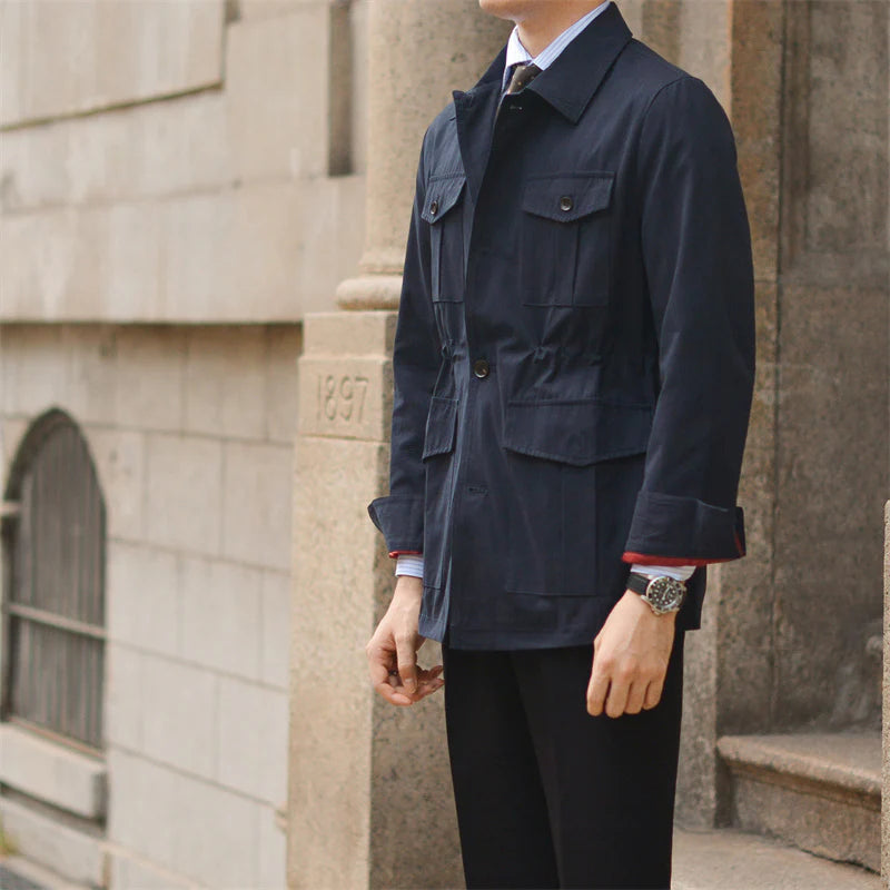 CAMBRIDGE COTTON BLEND JACKET