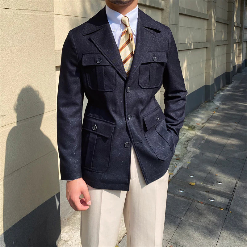 FIRENZE SUIT COLLAR JACKET