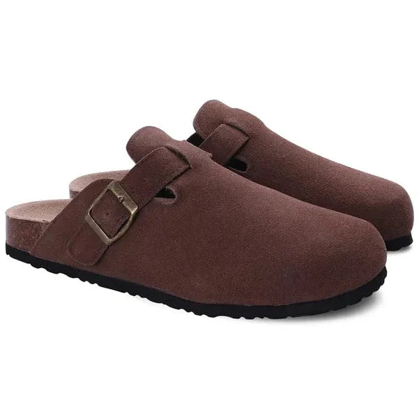 TUSCANY SUEDE CLOGS