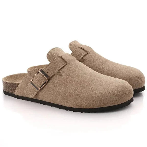TUSCANY SUEDE CLOGS