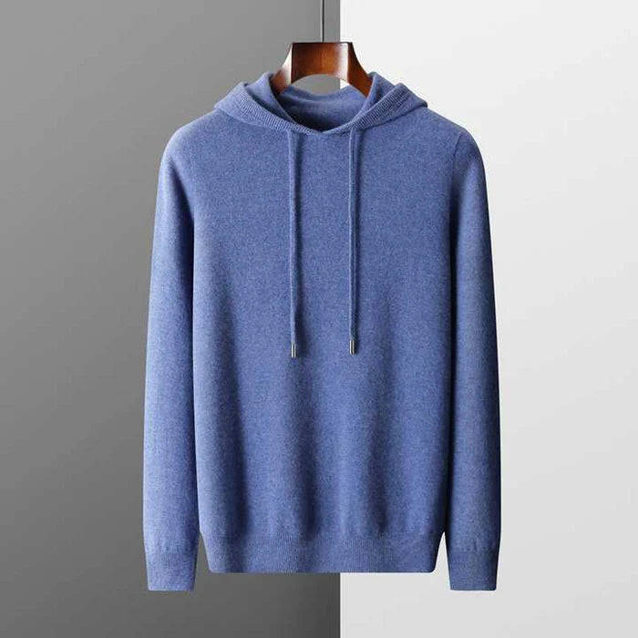 CORTONA LUX 100% CASHMERE HOODED SWEATER