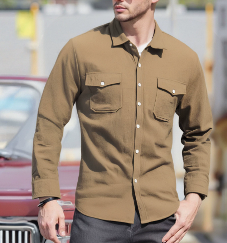 CAVARI HERITAGE LINEN SHIRT