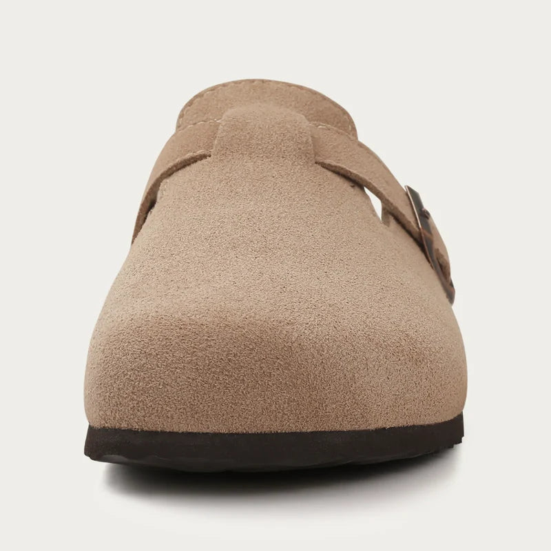 TUSCANY SUEDE CLOGS