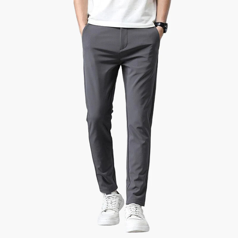 ITALO SLIM CHINO TROUSERS