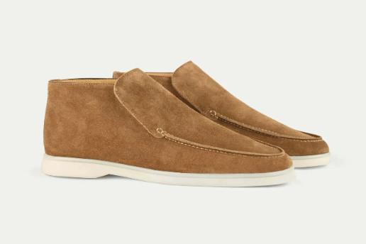VALERIO HIGH SUEDE LOAFERS
