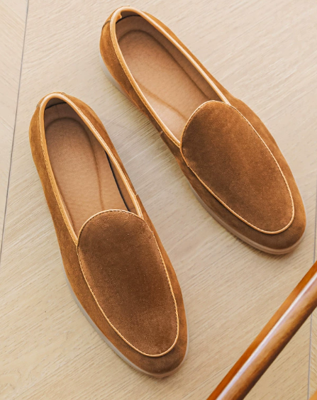 SANDIER SUEDE/LEATHER LOAFER