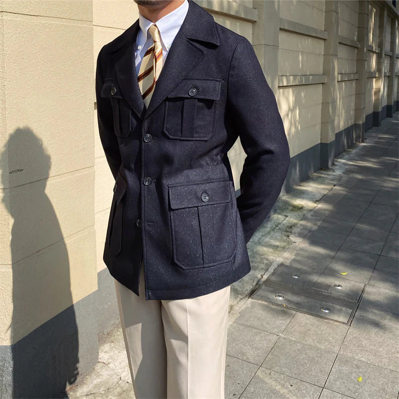 FIRENZE SUIT COLLAR JACKET