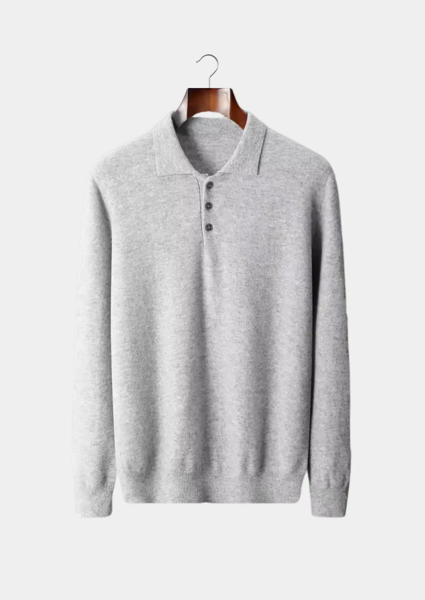 VERONA WOOL POLO SWEATER