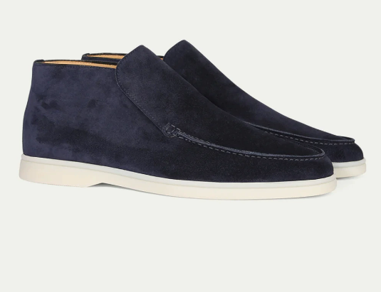 VALERIO HIGH SUEDE LOAFERS