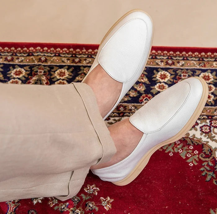 SANDIER SUEDE/LEATHER LOAFER