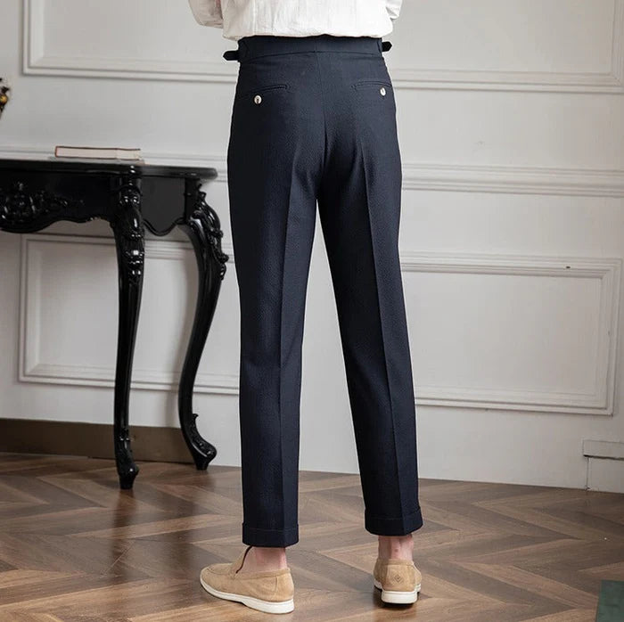RIVAY PLEATED TROUSERS