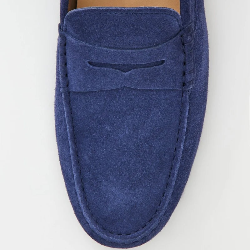 AMALFI CLUB SUEDE LOAFERS