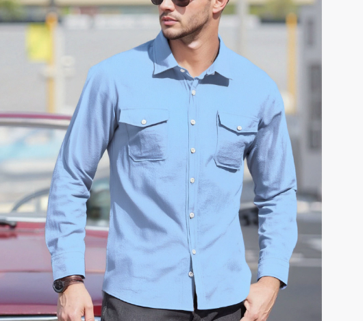 CAVARI HERITAGE LINEN SHIRT