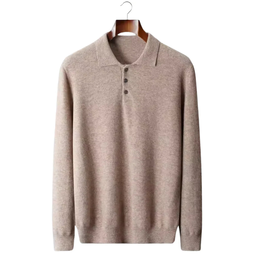 VERONA WOOL POLO SWEATER