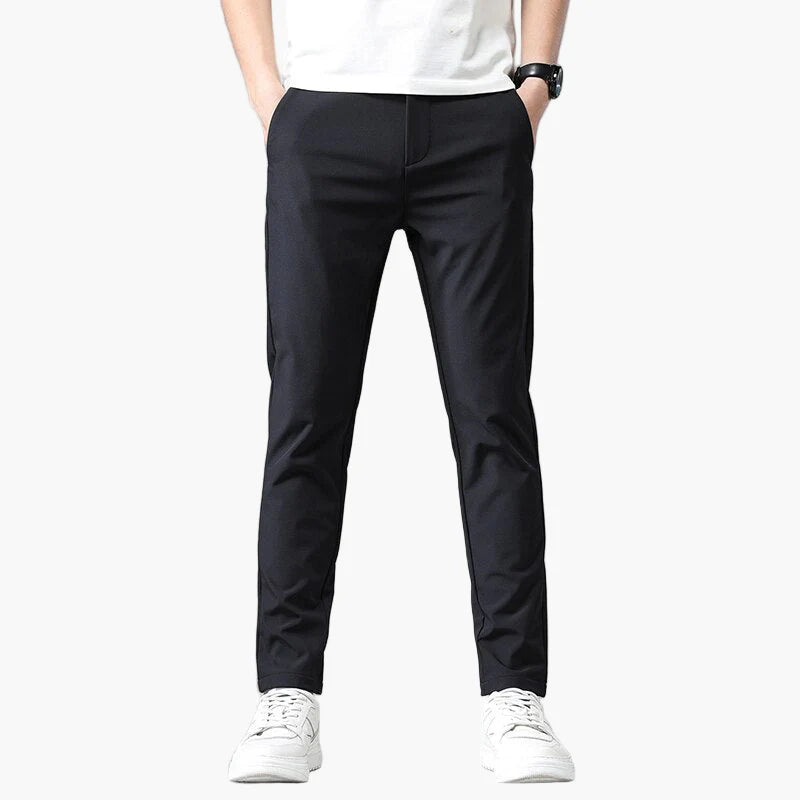 ITALO SLIM CHINO TROUSERS