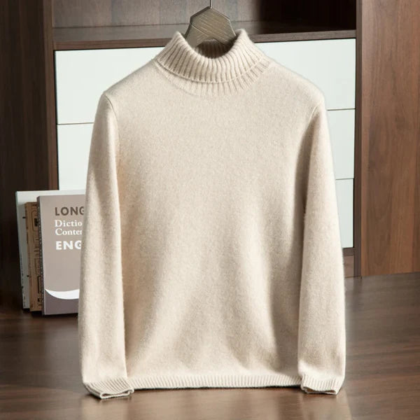 AUREA 100% CASHMERE TURTLENECK