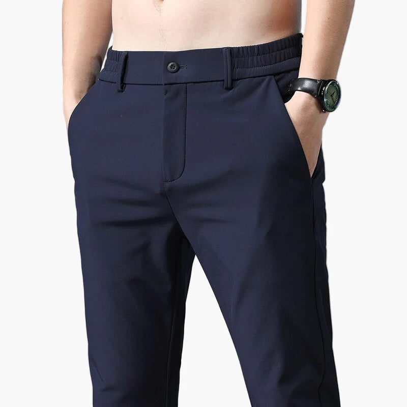 ITALO SLIM CHINO TROUSERS