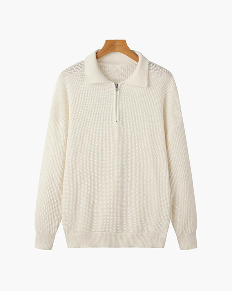 CAPRI ZIPPED SWEATER