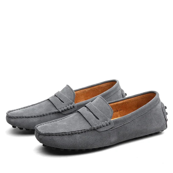 AMALFI CLUB SUEDE LOAFERS