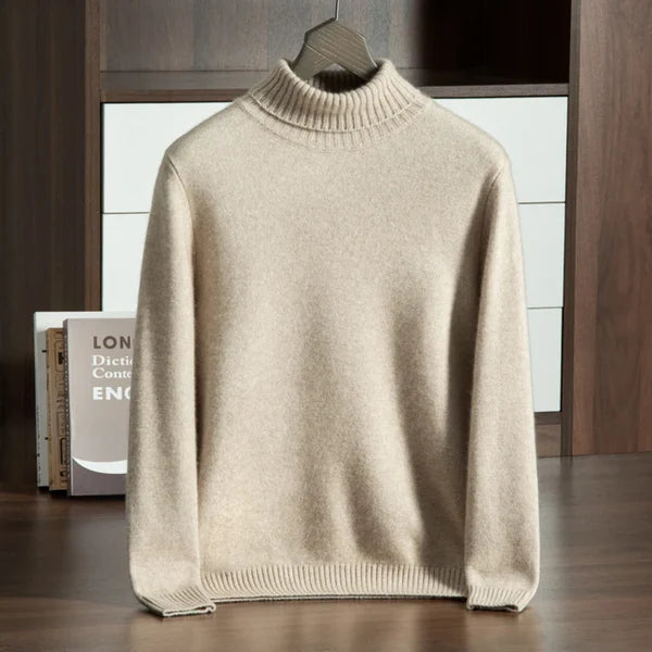 AUREA 100% CASHMERE TURTLENECK