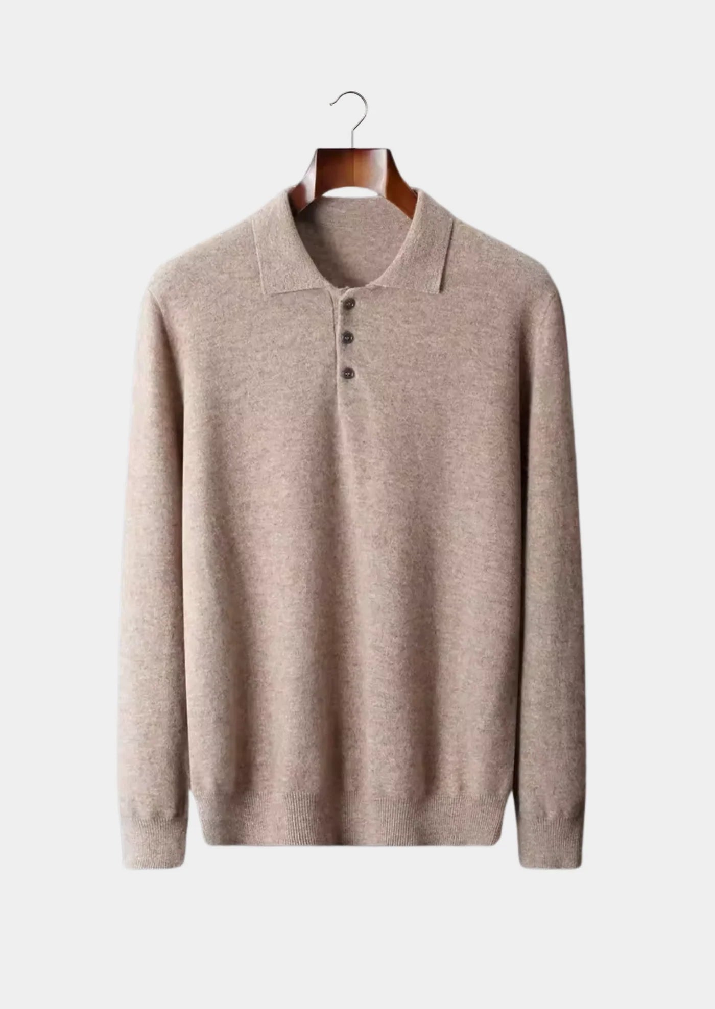VERONA WOOL POLO SWEATER