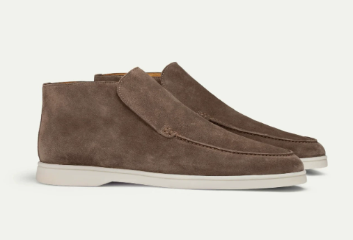 VALERIO HIGH SUEDE LOAFERS