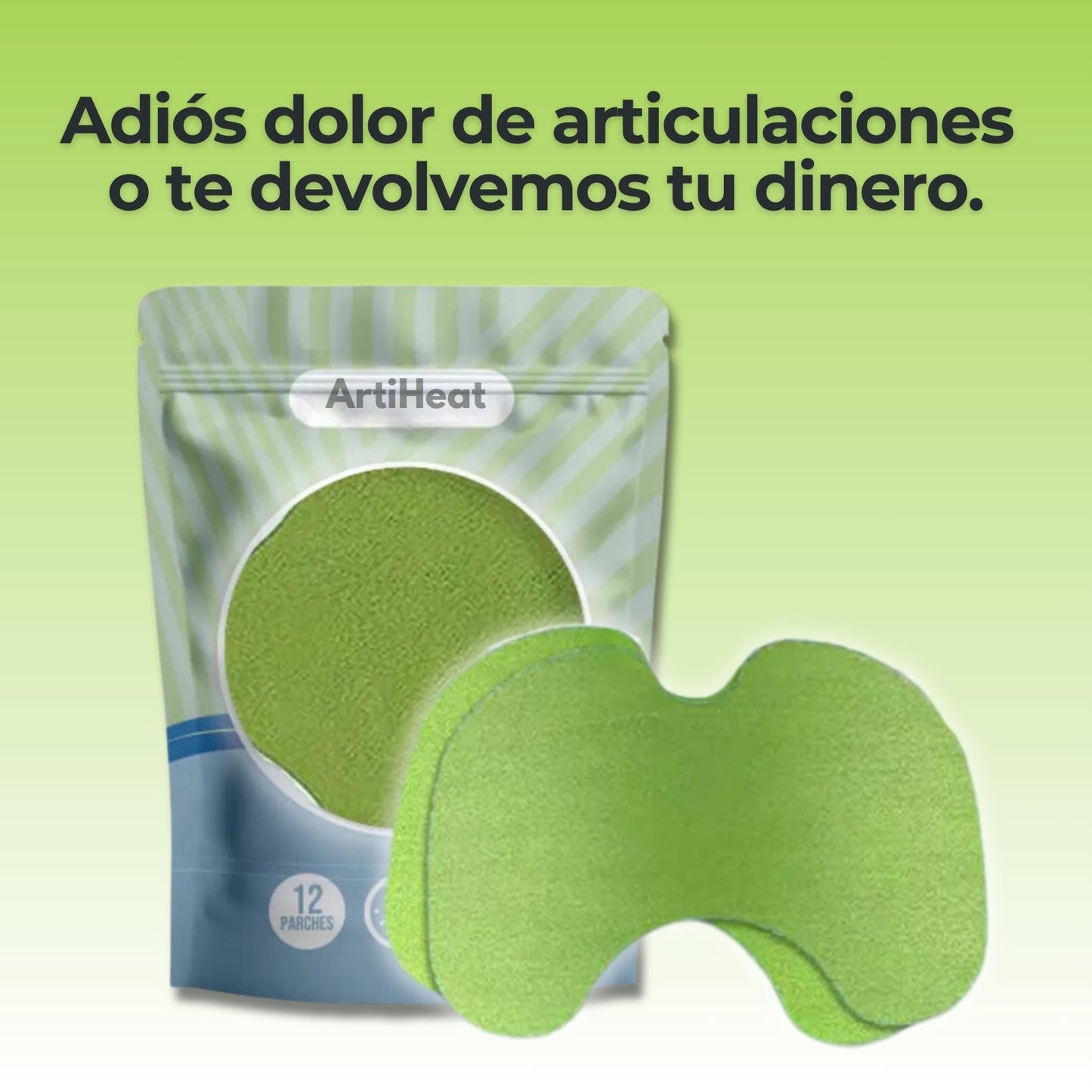 2x1 ArtiHeat - Parches naturales para dolor en articulaciones